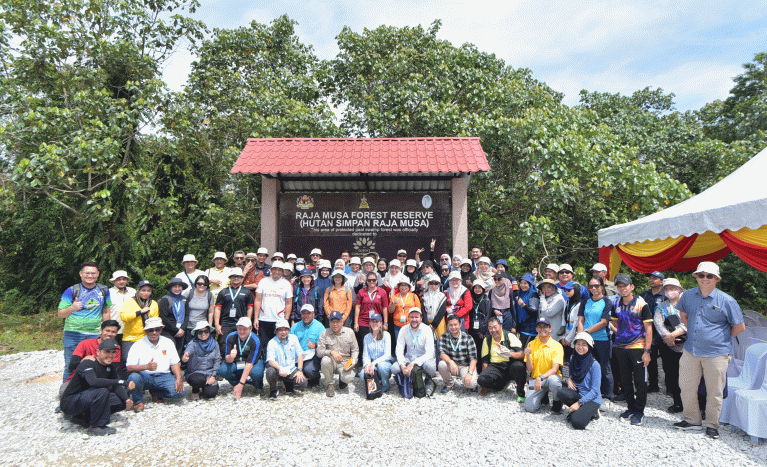 PROGRAM LAWATAN TAPAK KE HUTAN SIMPAN RAJA MUSA SEMPENA PENGANJURAN GLOBAL ENVIRONMENT FACILITY  CYCLE – 8  (GEF-8) NATIONAL DIALOGUE 